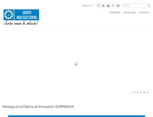 Tablet Screenshot of grupomultisectorial.com